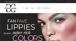 Desktop Screenshot of glamourcosmetics.co.uk